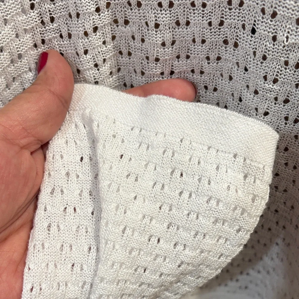 Tahari Open-Front Cardigan size large - Picture 8 of 9